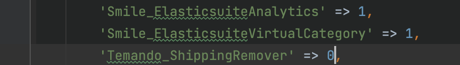 Some modules may require physical deletion from config.php.